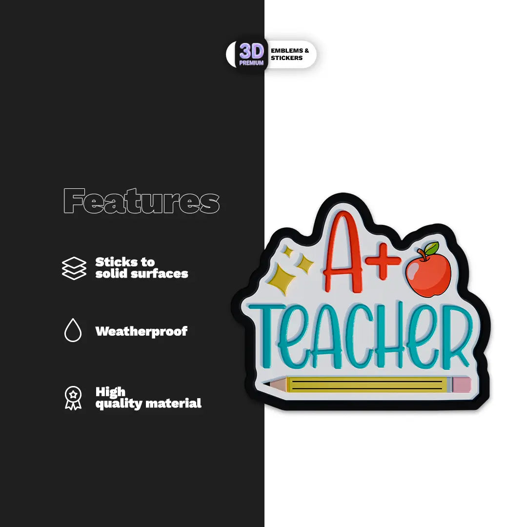 A+ Teacher Stickmadly
