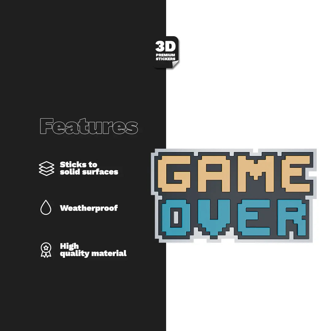 GAME OVER Stickmadly