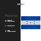HONDURAS FLAG Stickmadly