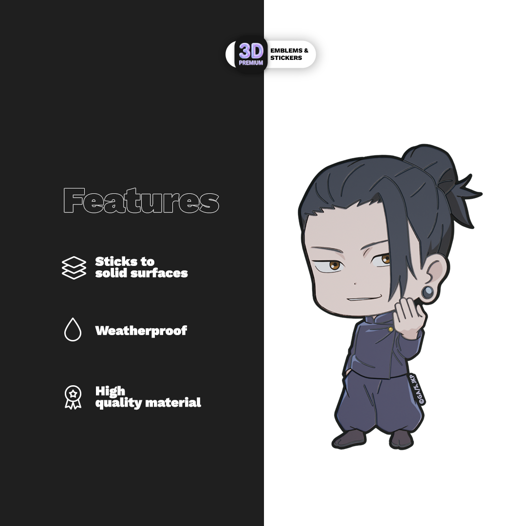 Suguru Geto (Chibi) Jujutsu Kaisen
