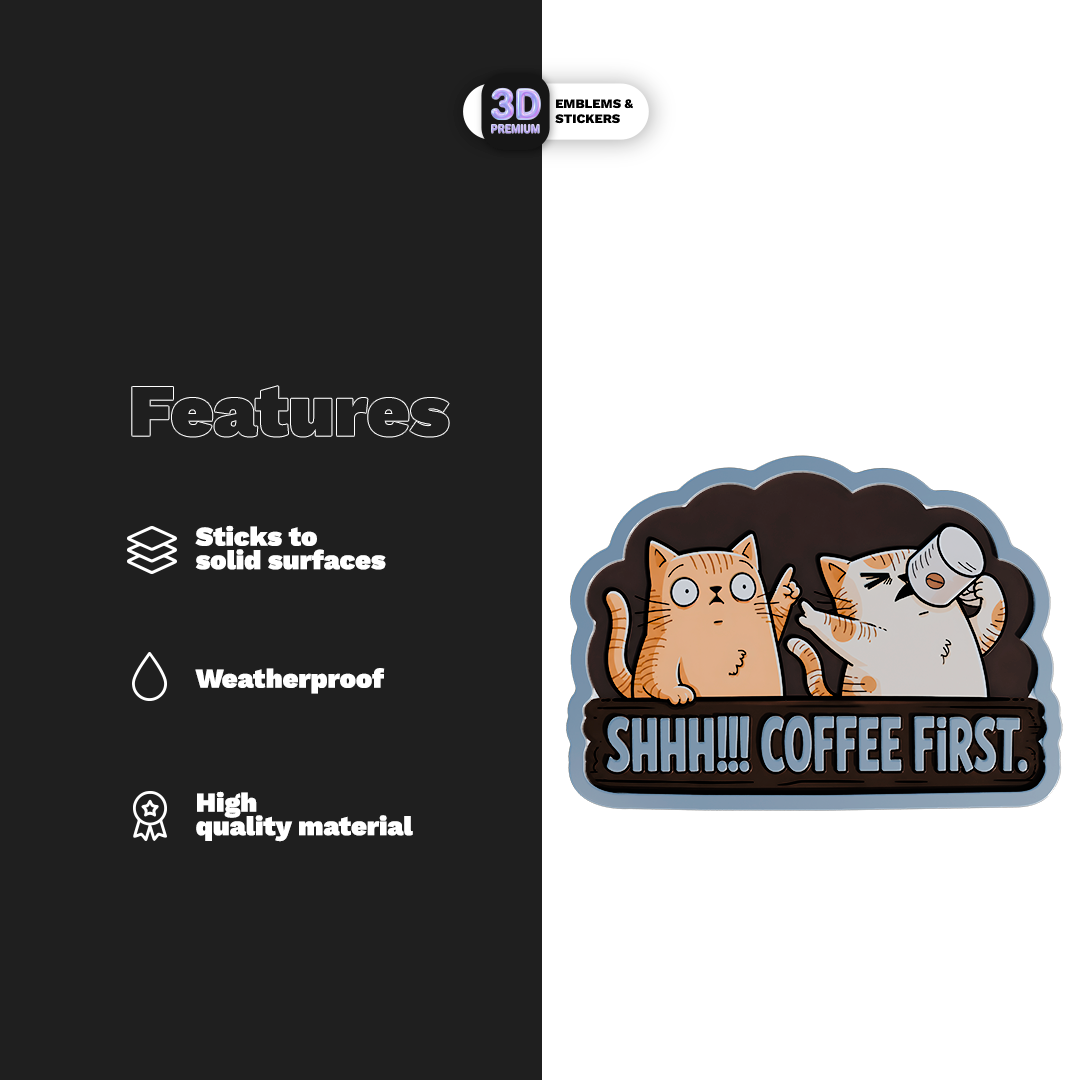 COFFEE FIRST Stickmadly