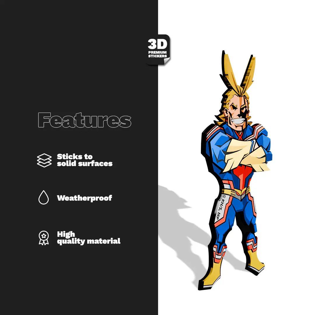 All Might (Season 7) Stickmadly