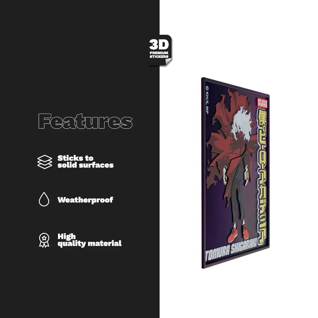 Tomura Shigaraki miniposter Stickmadly