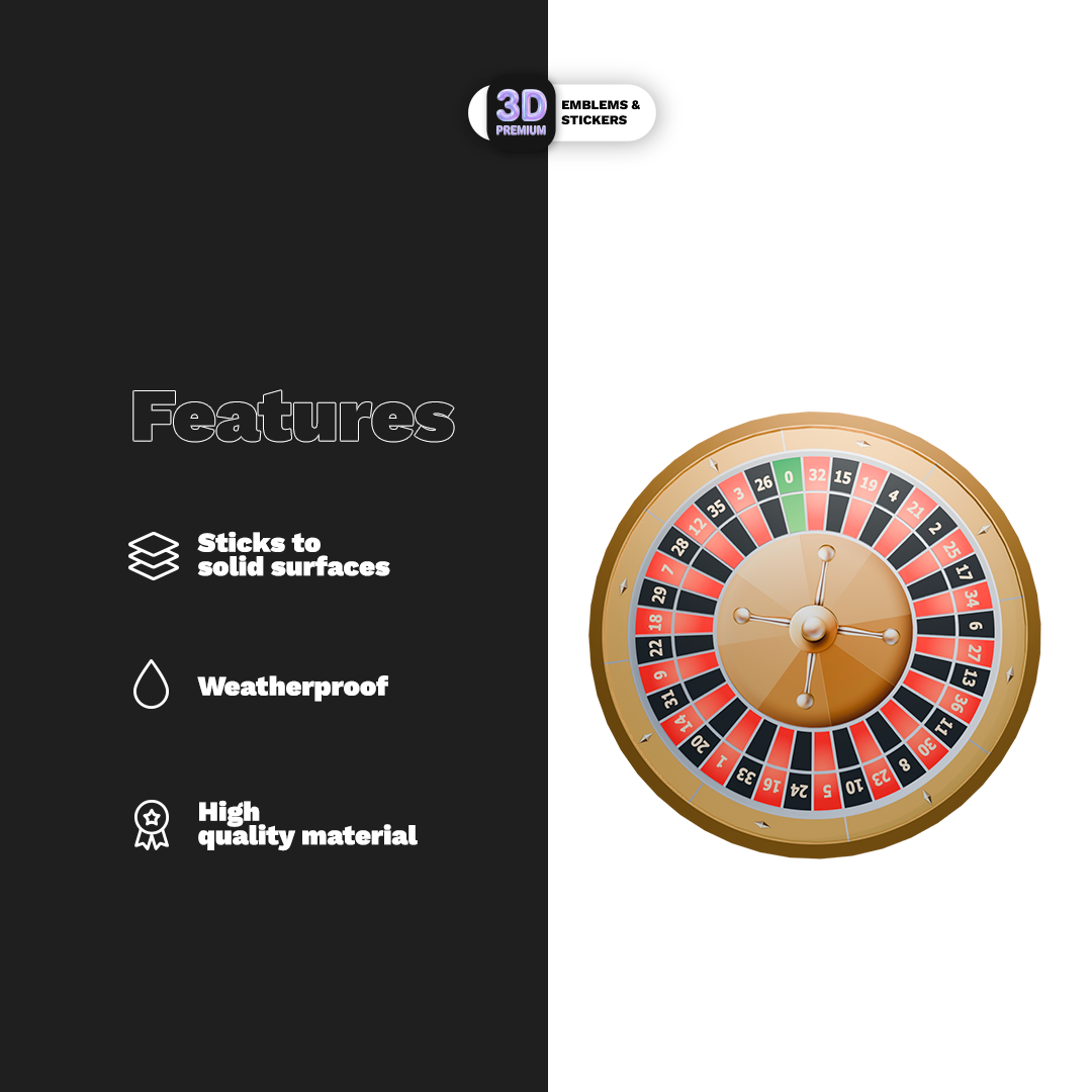 GAMBLING ROULETTE Stickmadly