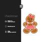 GINGERBREAD GIRL Stickmadly