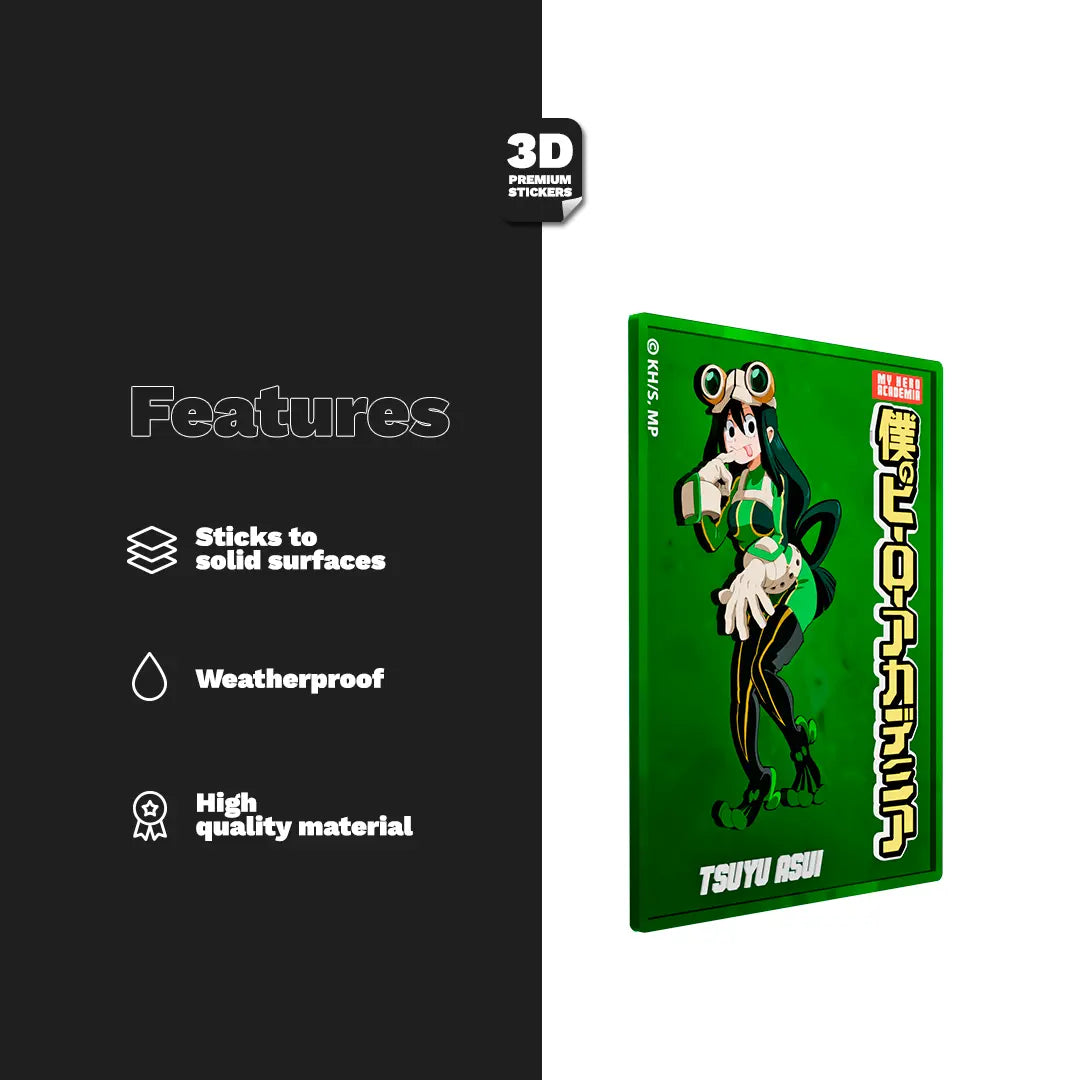 Tsuyu Asui miniposter Stickmadly