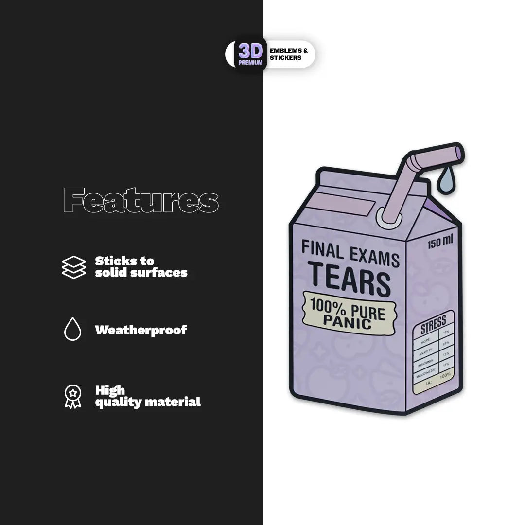 Final Exams Tears Stickmadly