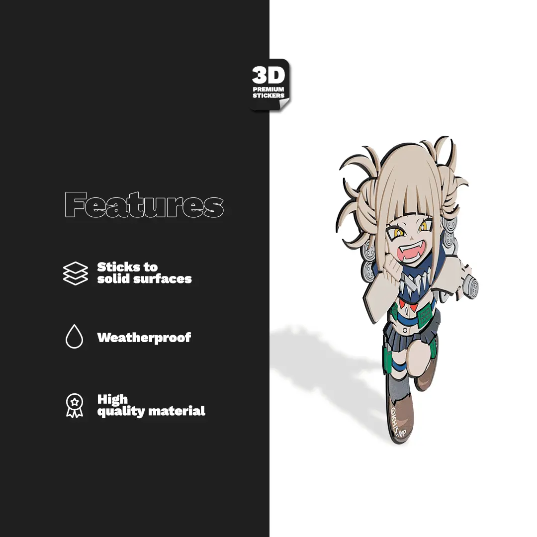 Himiko Toga (Season 7) Stickmadly