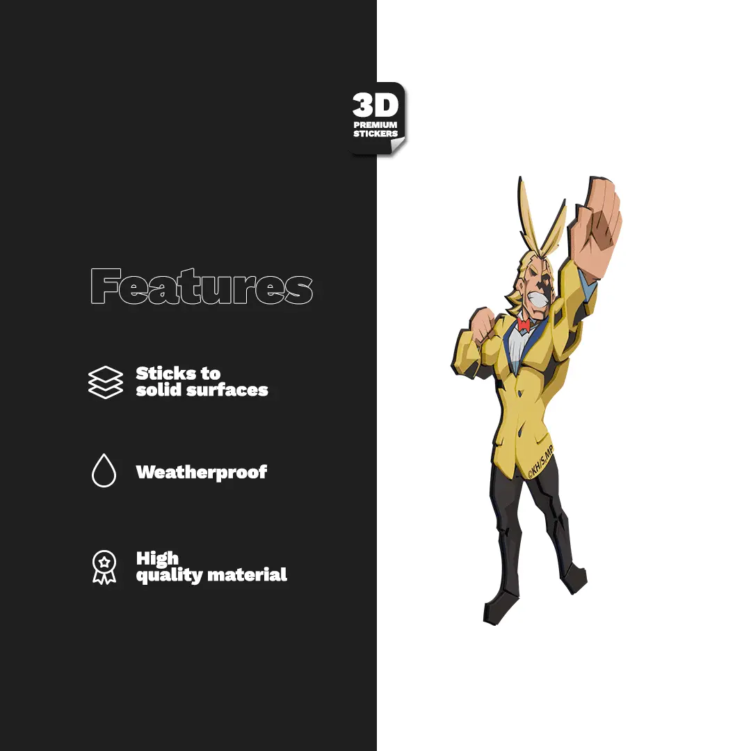 All Might (Season 4) Stickmadly