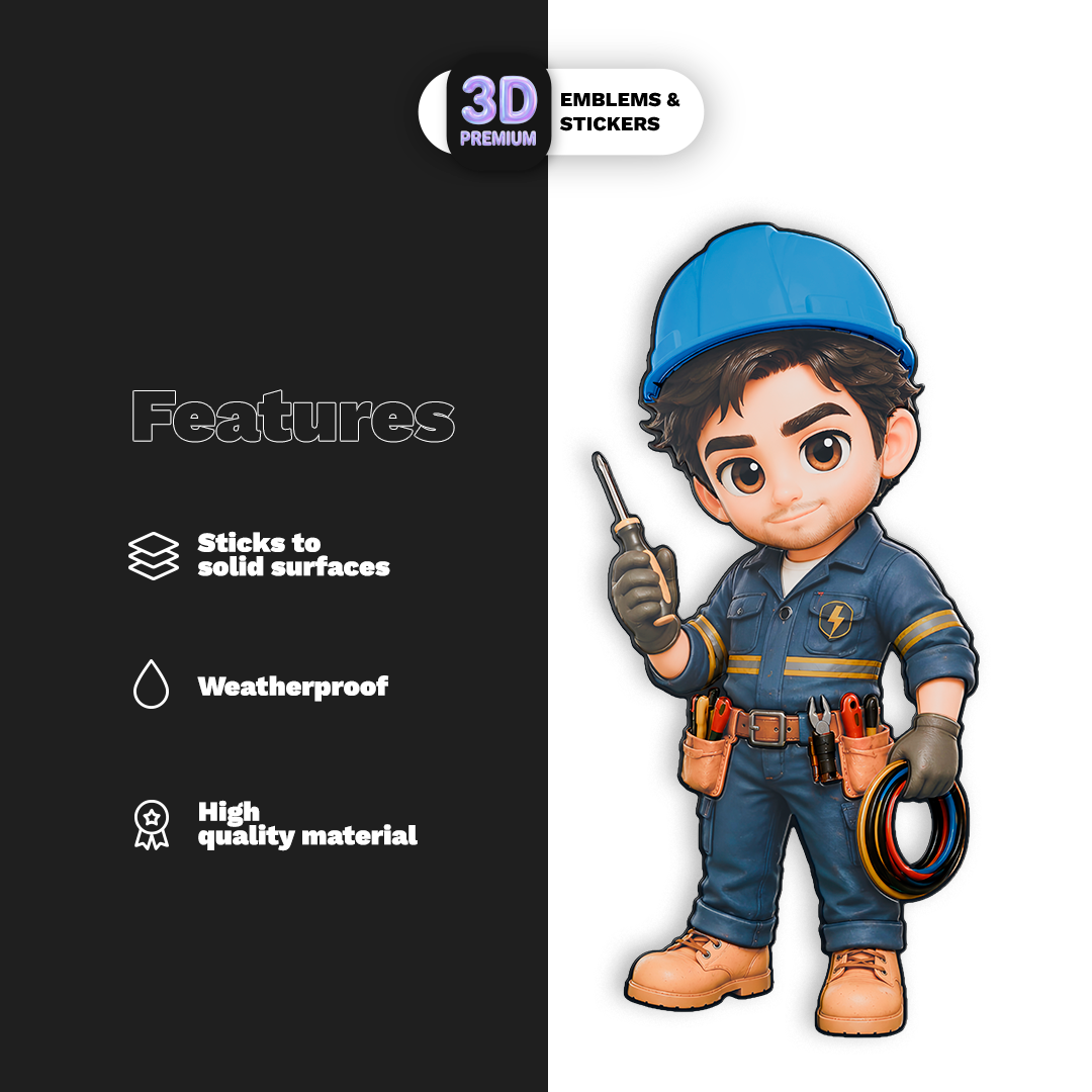 ELECTRICIAN Stickmadly