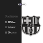 FC Barcelona Crest Silver 3-Pack FC Barcelona