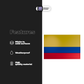 COLOMBIA FLAG Stickmadly