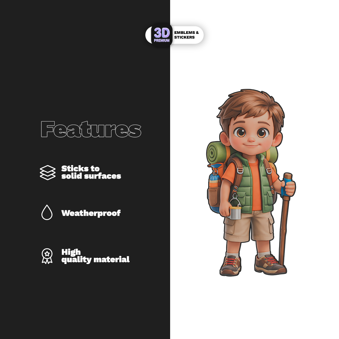 CHIBI HIKER Stickmadly