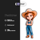 FEMALE FARMER Stickmadly