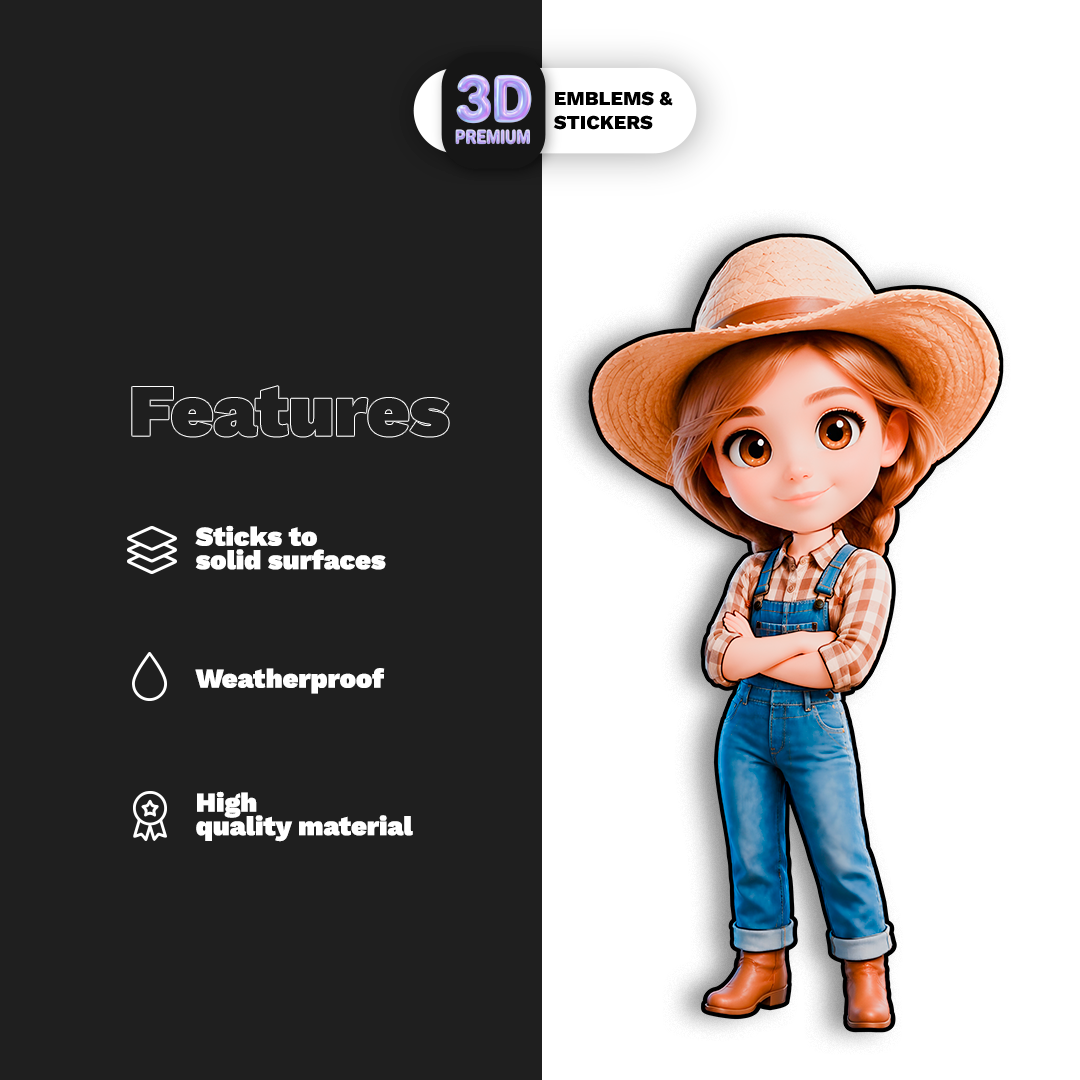 FEMALE FARMER Stickmadly