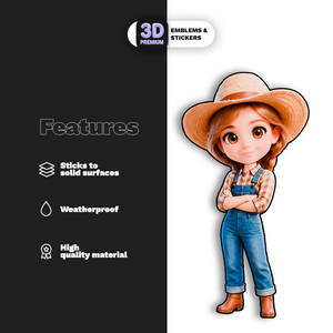 FEMALE FARMER Stickmadly