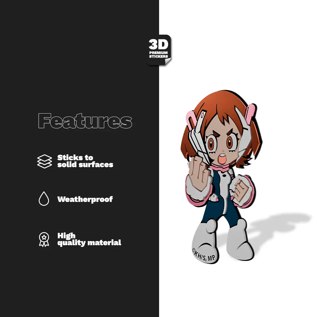 Ochaco Uraraka (Season 7) Stickmadly