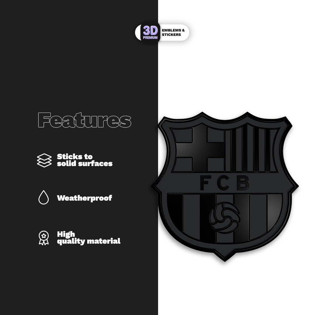 FC Barcelona Crest Black 3-Pack FC Barcelona