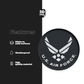 U.S. AIRFORCE BLACK CIRCLE