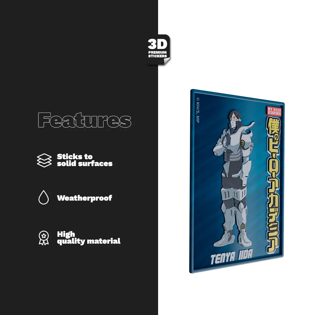 Tenya Iida miniposter Stickmadly