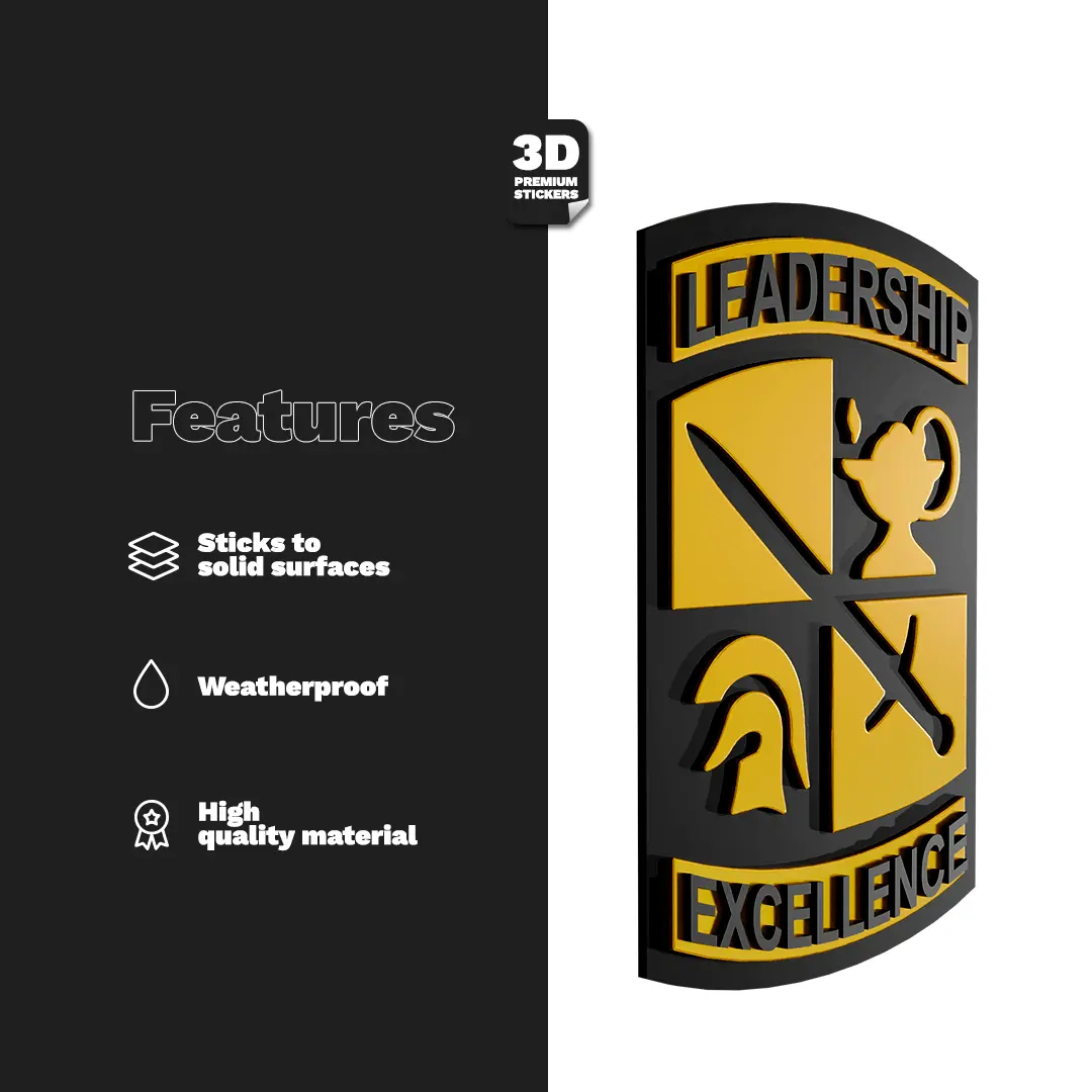 ROTC Leadership Excellence Stickmadly