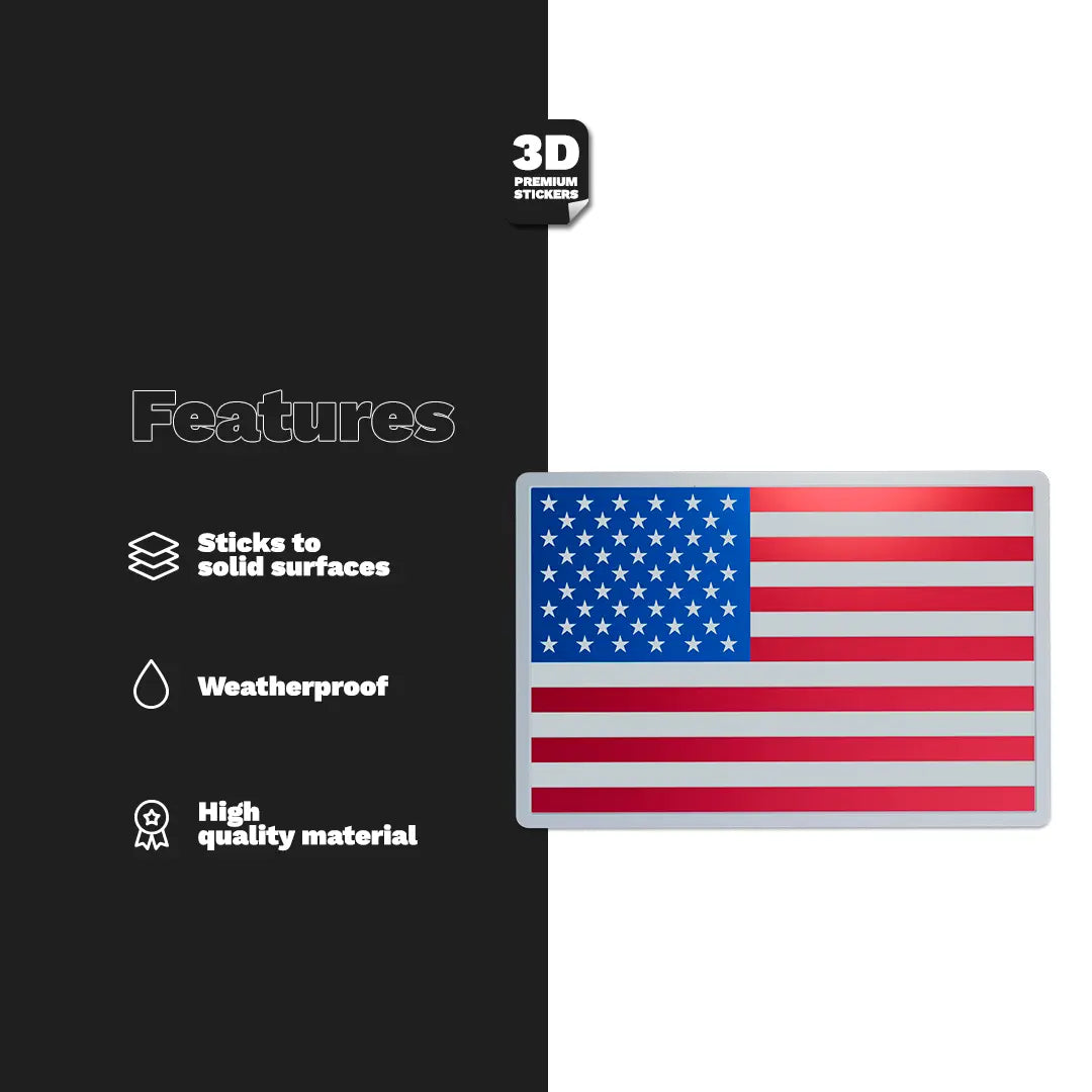 United States Flag Stickmadly