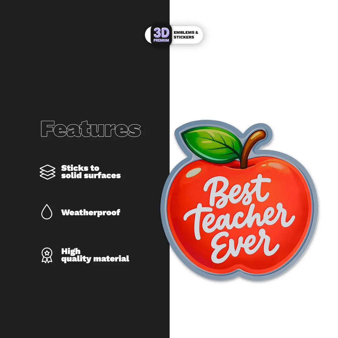 Best Teacher Ever Stickmadly