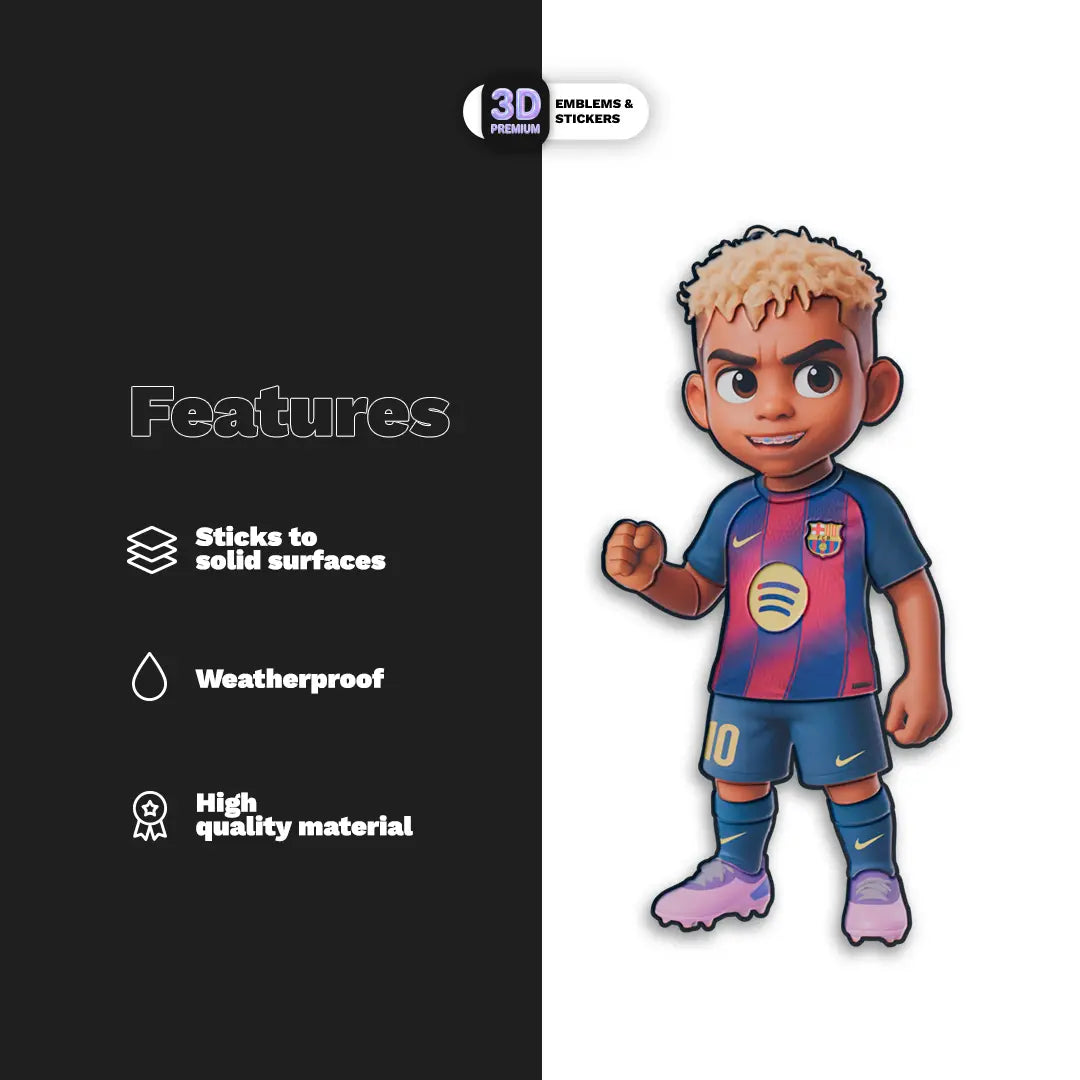 LAMINE YAMAL - Chibi Stickmadly