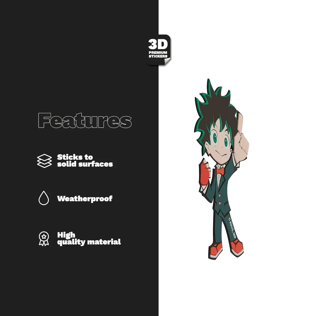 Izuku Midoriya (Season 4) Stickmadly