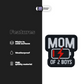 MOM OF 2 BOYS Stickmadly