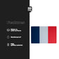 France Flag Stickmadly