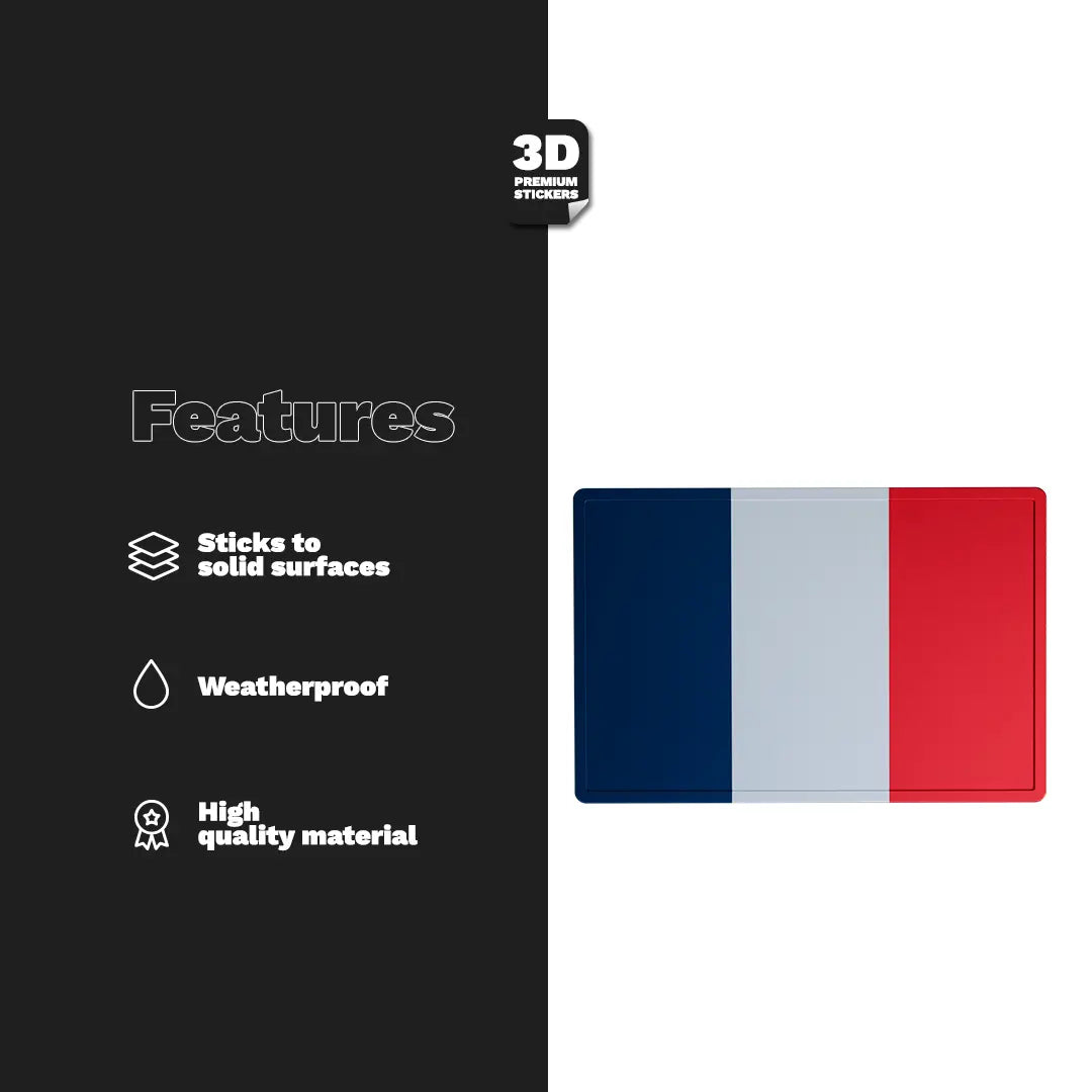 France Flag Stickmadly