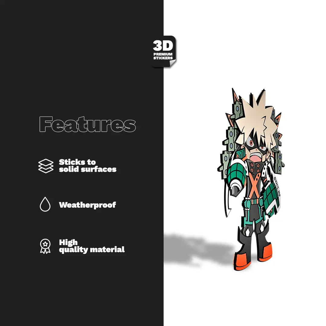 Katsuki Bakugo (Season 7) Stickmadly