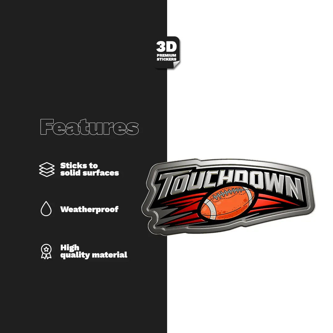 TOUCHDOWN Two Pack Stickmadly