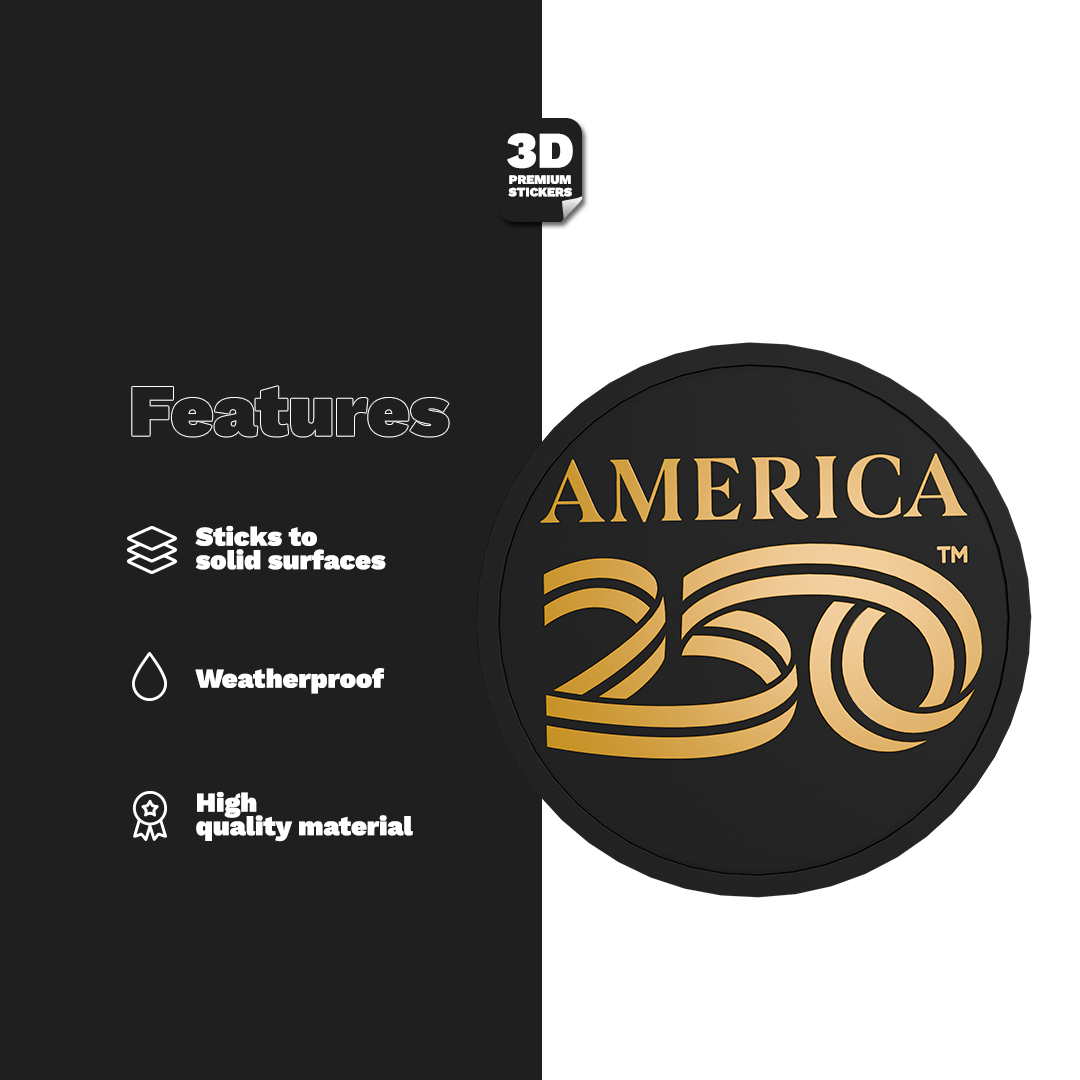 PACK CIRCLE AMERICA 250 3'' America250