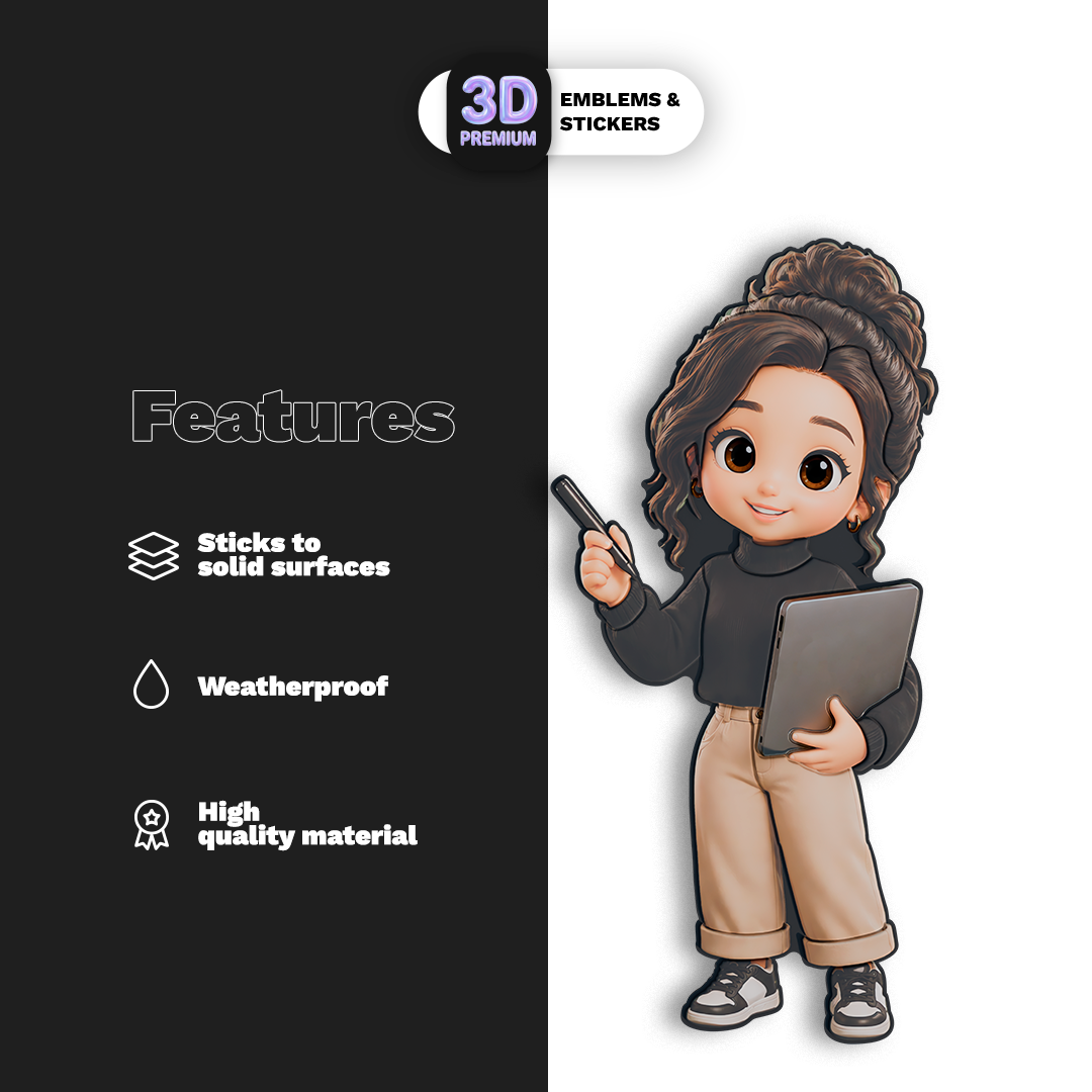 FEMALE ASSISTANT Stickmadly