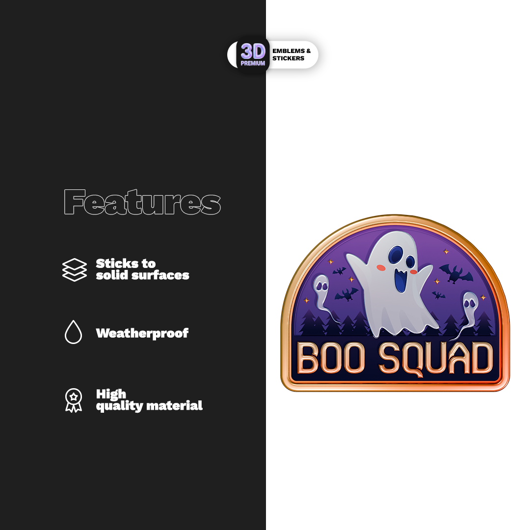BOO SQUAD Stickmadly
