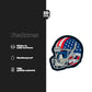 AMERICAN FOOTBALL HELMET USA Stickmadly