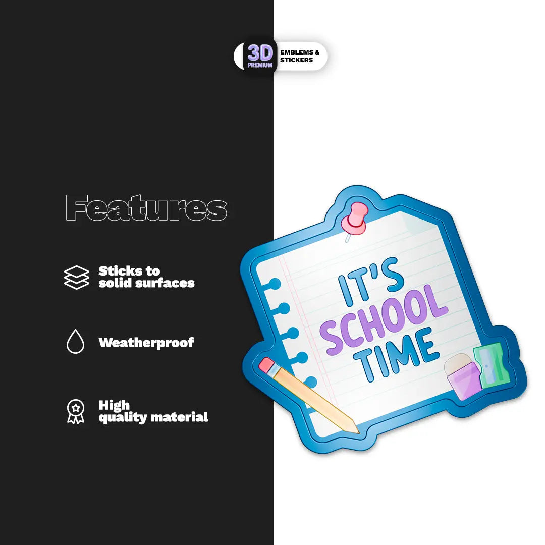 Its School Time Stickmadly