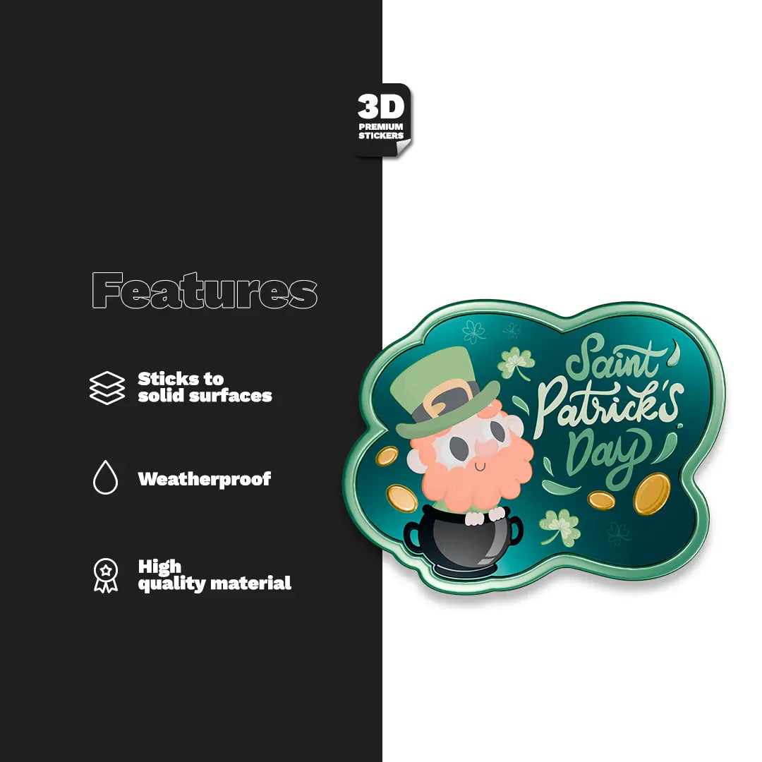 SAINT PATRICK'S DAY Stickmadly
