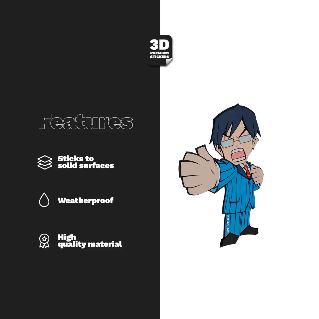 Tenya Iida (Season 4) Stickmadly