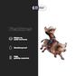 BULL RIDER COWBOY CHIBI Stickmadly