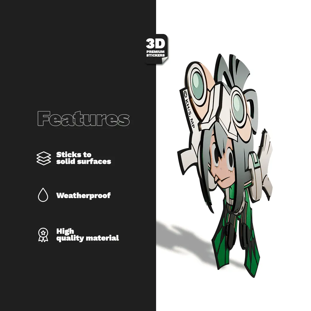 Tsuyu Asui (Season 7) Stickmadly