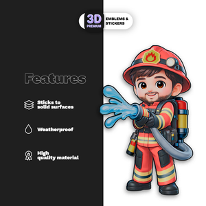 FIREFIGHTER Stickmadly