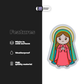 VIRGIN OF GUADALUPE Stickmadly