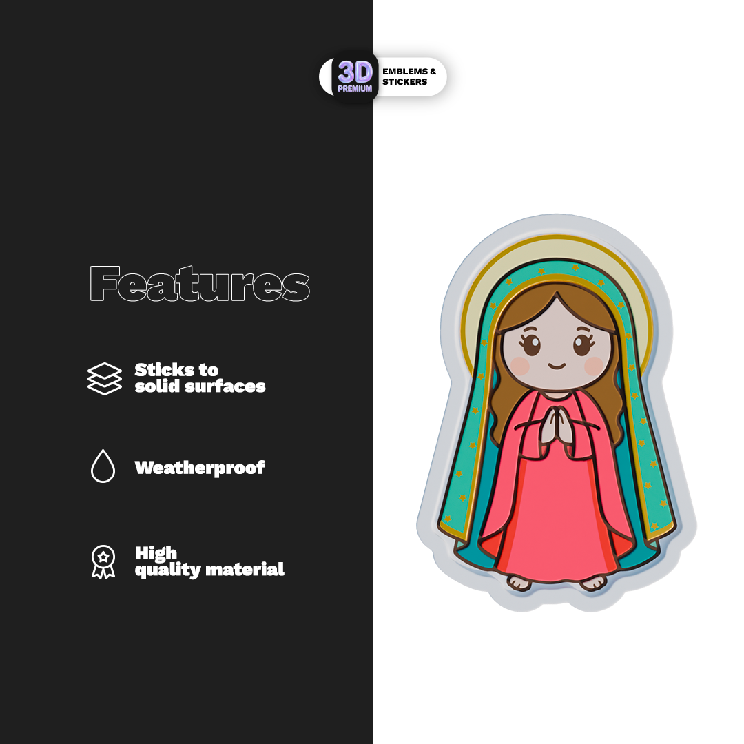 VIRGIN OF GUADALUPE Stickmadly