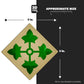 4TH Infantry Division Stickmadly
