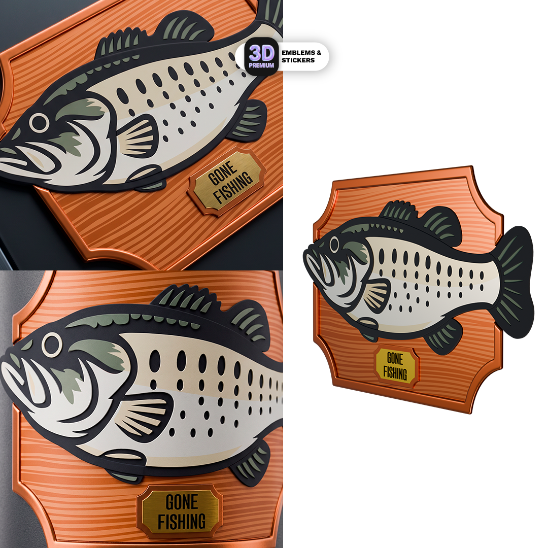Gone Fishing Pack Stickmadly
