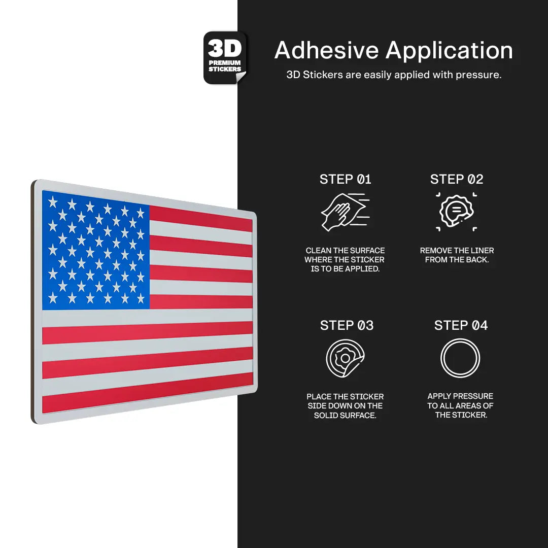 United States Flag Stickmadly