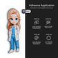 FEMALE DOCTOR Stickmadly